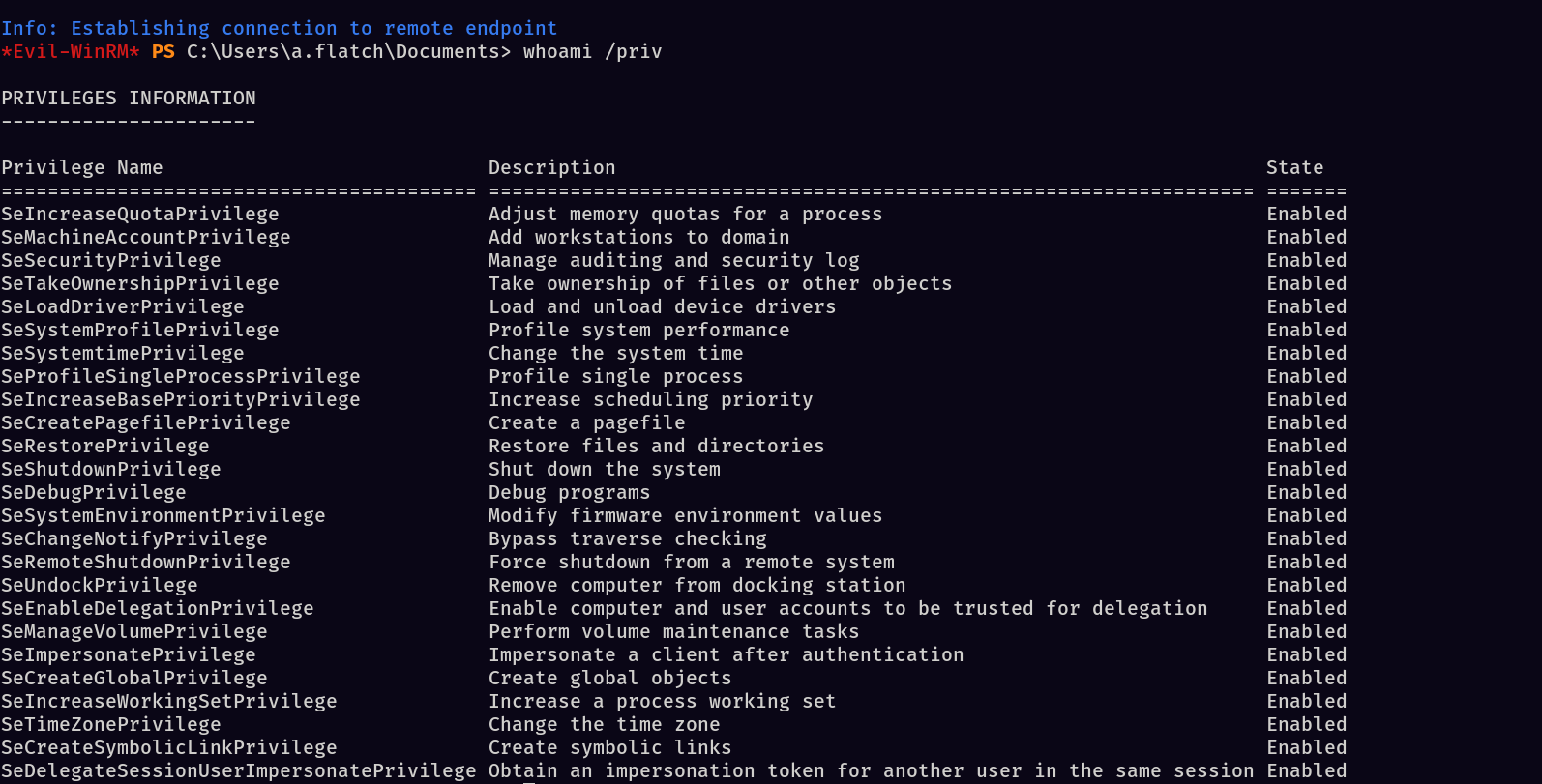 Domain Admin shell